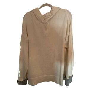 Liz Claiborne sweater hoodie size xxl cream